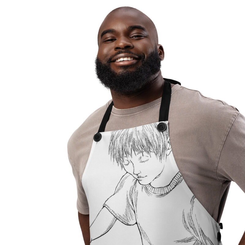 Larry Making Crepes Apron - Image 4