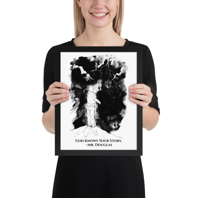 Mr. Douglas Framed poster - Image 3