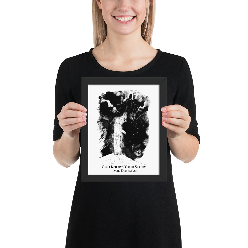 Mr. Douglas Framed poster - Image 2